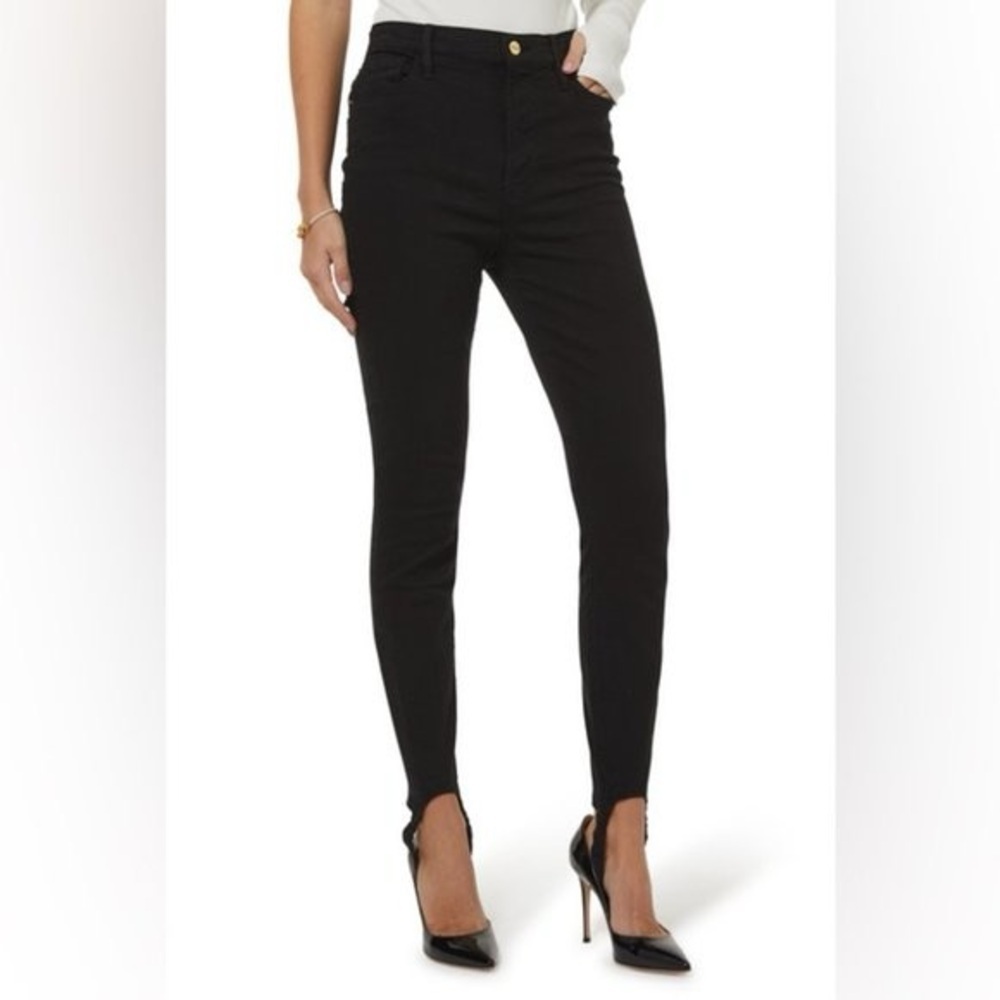🆕 NWT FRAME $238 ALI HIGH RISE CIGARETTE STIRRUP JEANS